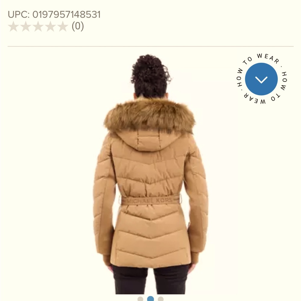 Michael kors womens coat new
